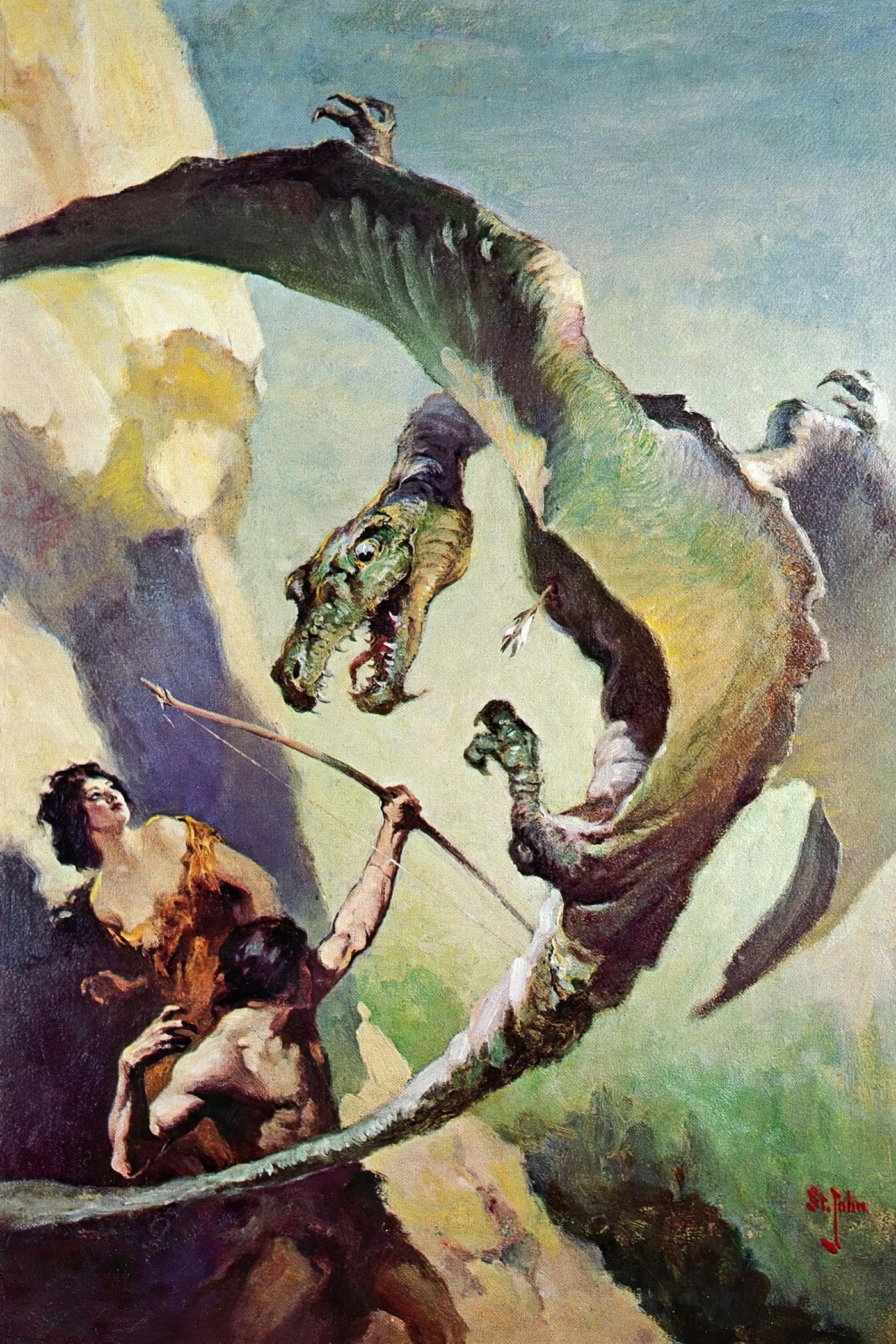Cover for At the Earth’s Core